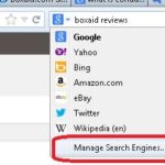 firefox seach provider