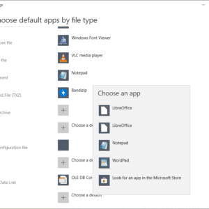 windows 10 default file associations