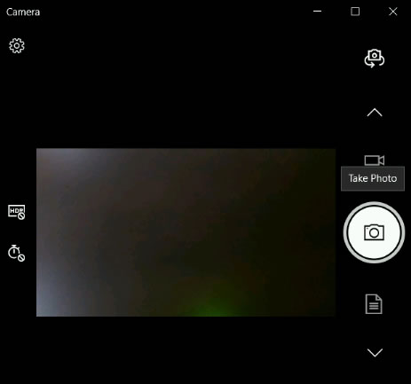 Windows 10 Camera App